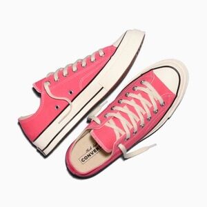 Converse Women's All Star 70 Canvas Pink Low-Top Sneakers